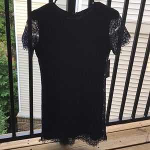 NWT Lulu’s - Take Me To Brunch Lace Shift Dress